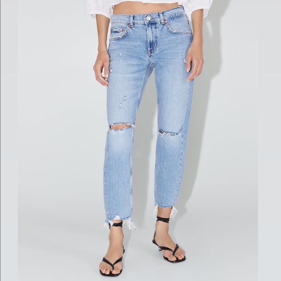 Zara Denim - 👖 Zara Denim Slim Boyfriend Jeans
